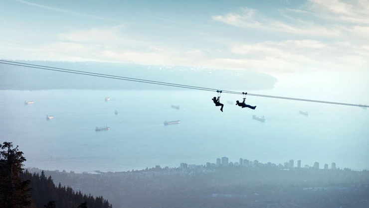 Safety at skyline ziplines