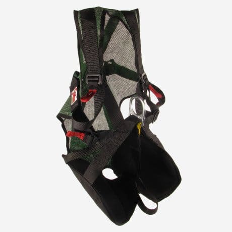 Seated harness red Seated harness green