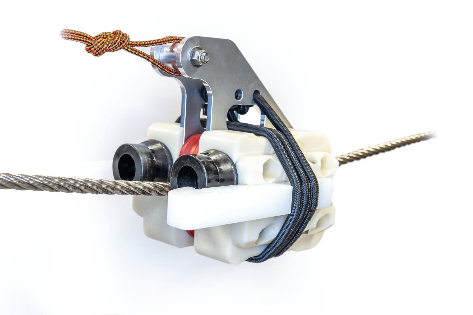 WCB_SideAngleOnCable (Large) Wheeled catch block