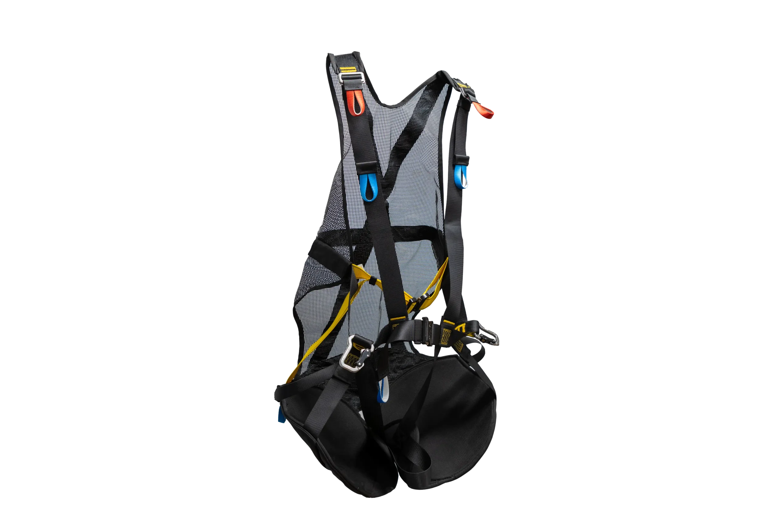 Black_Isometric Zipline harness
